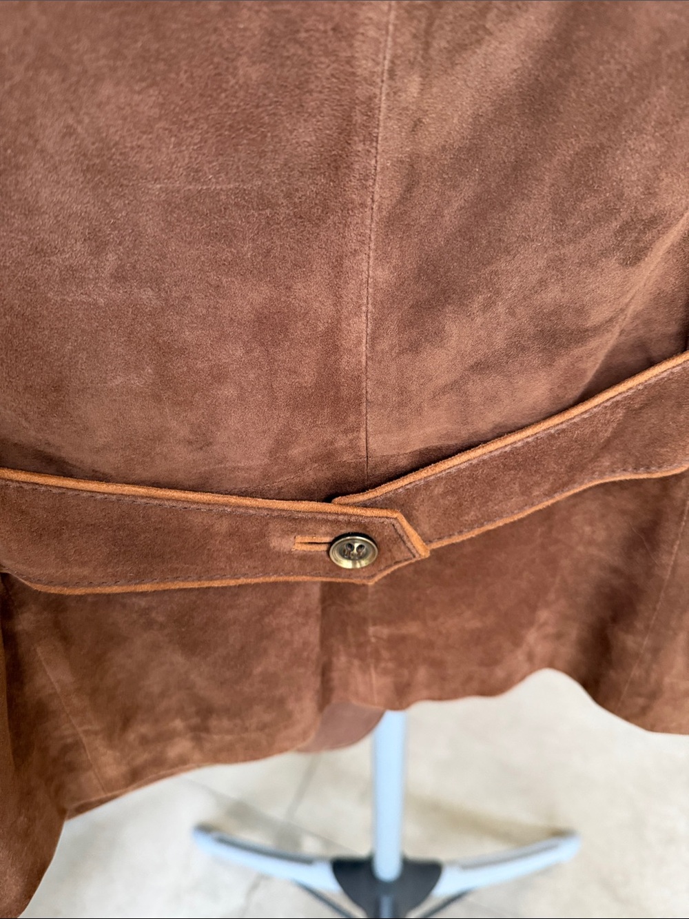 Schneiders Salzburg Trachten-style Brown 100% Goat Skin Suede Women's Jacket sz8 - Picture 12 of 15